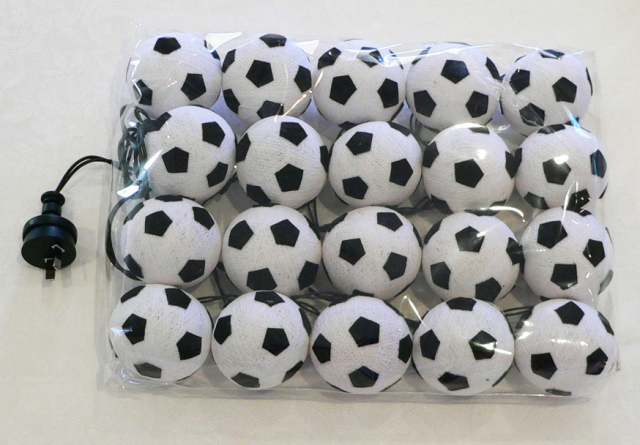 Soccer Ball Football - Boys Fairy Light Gift